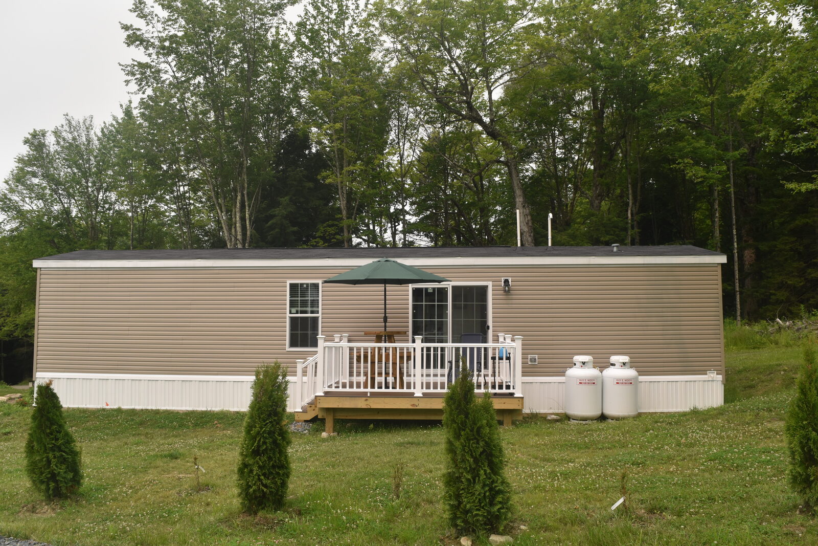Exterior of Unit A, alternate view