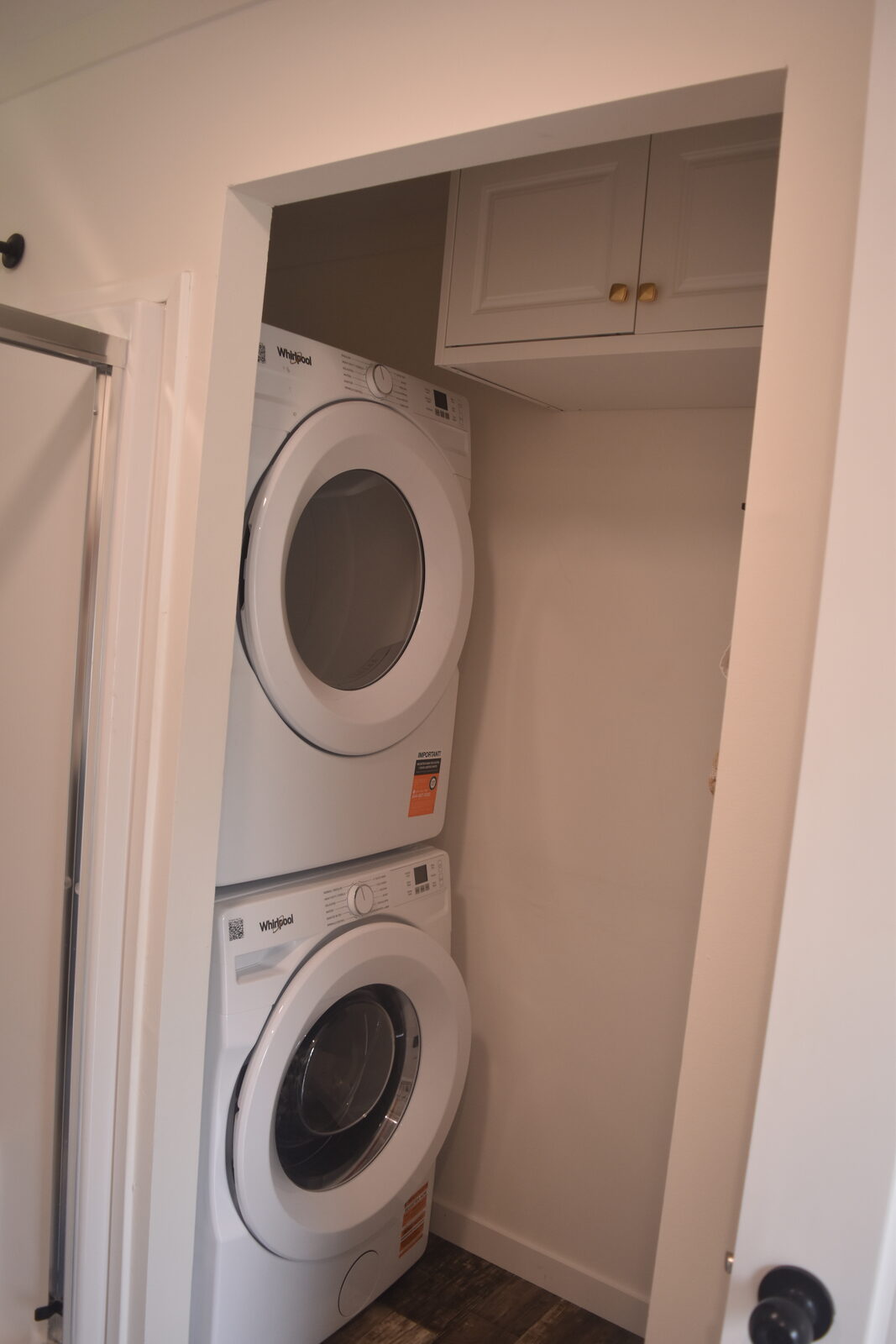 Unit A in-unit laundry