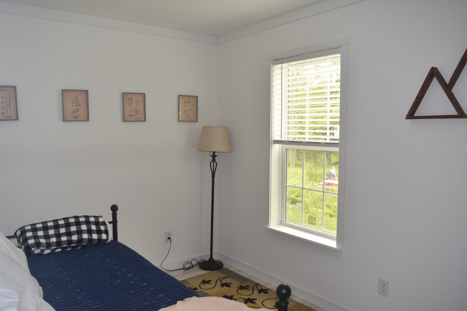 Unit B bedroom, alternate view