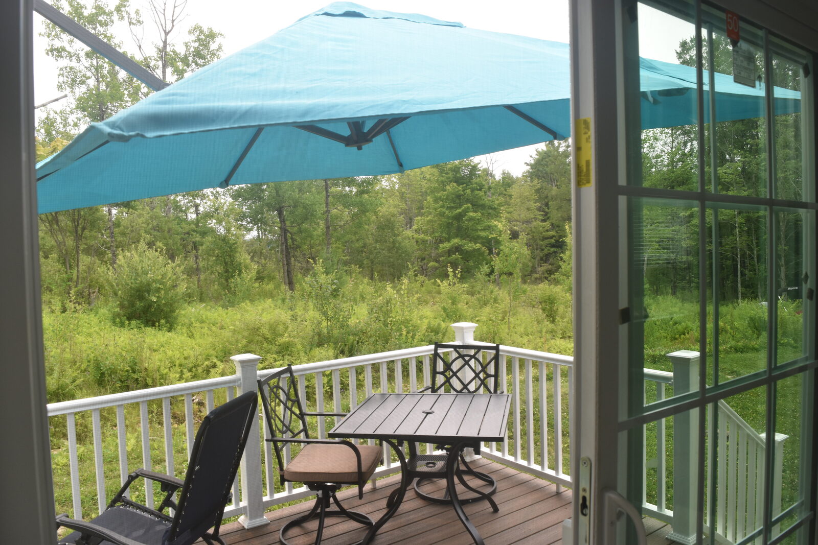Unit B private deck