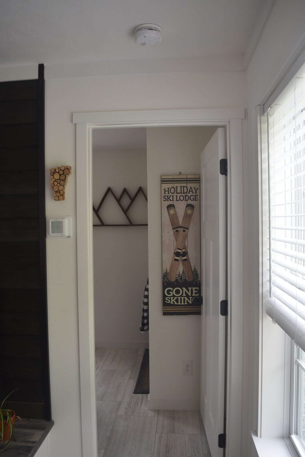 Unit B hallway